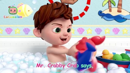 Bubble Bath Song with Sea Animals!   - CoComelon Nursery Rhymes & Kids Songs