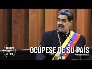 "Piénsalo bien cuando te metes con Venezuela, te vas a secar": Maduro a Noboa