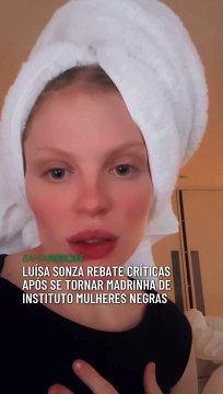 Luísa Sonza rebate críticas após se tornar madrinha de instituto mulheres negras