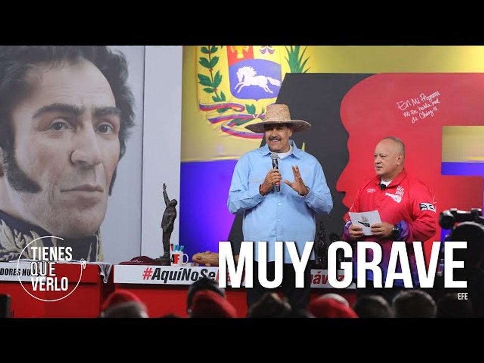 "Me están cazando y no soy conejo": Presidente Maduro