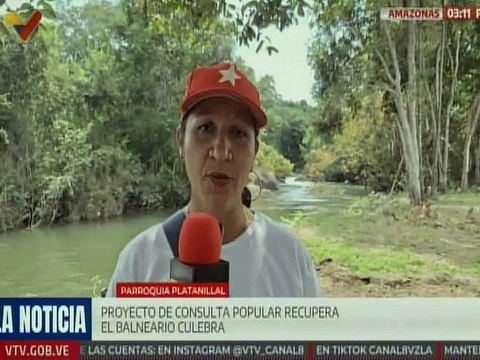 Amazonas | Comuneros trabajan en la recuperación del sector turístico en el Balneario Culebra