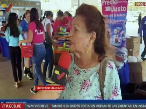 Nueva Esparta | Habitantes son beneficiados con feria escolar de útiles y uniformes a precios asequibles