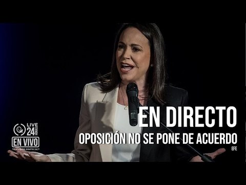 EN DIRECTO| ¿María Corina y Manuel Rosales negocian candidatura presidencial?