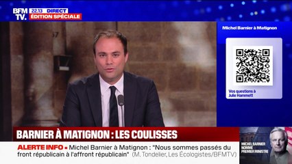 Charles Consigny: "Je ne voudrais pas qu'on fasse simplement de Michel Barnier un gentleman. Ce n'est pas les mêmes idées que Gabriel Attal avec quelques années de plus et un style élégant"