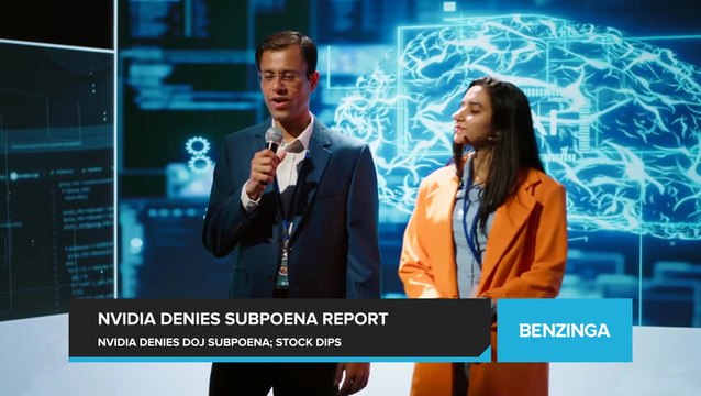 Nvidia Denies DOJ Subpoena Report Amid Antitrust Speculation as Stock Dips Following Bloomberg Report