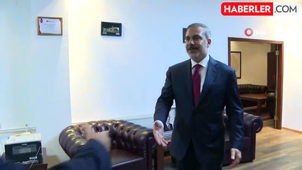 Dışişleri Bakanı Fidan, Kuzey Makedonya Milletvekili Salih Murat'ı kabul etti