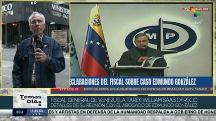 Fiscal General de Venezuela sostuvo reunión con el abogado de Edmundo González Urrutia