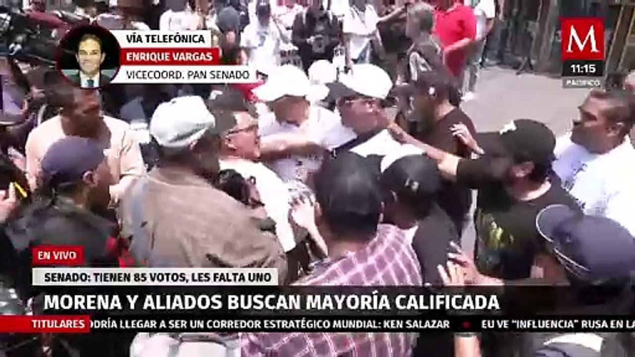 "PAN se mantiene firme contra la reforma judicial", afirma Enrique Vargas