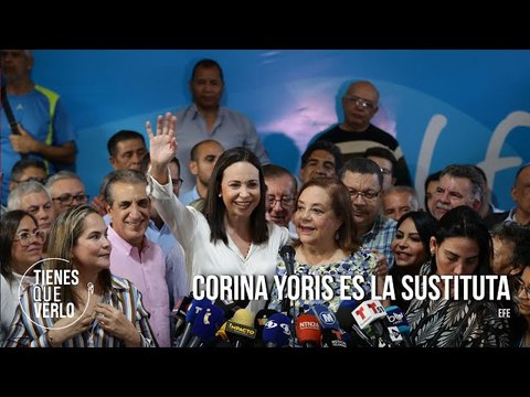 NOTICIA DE ÚLTIMO MINUTO: Corina Yoris es la sustituta de María Corina Machado
