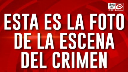 Misterio en Misiones: esta es la foto de la escena del crimen