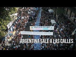 Argentina sale a las calles contra las dictaduras de ayer y hoy