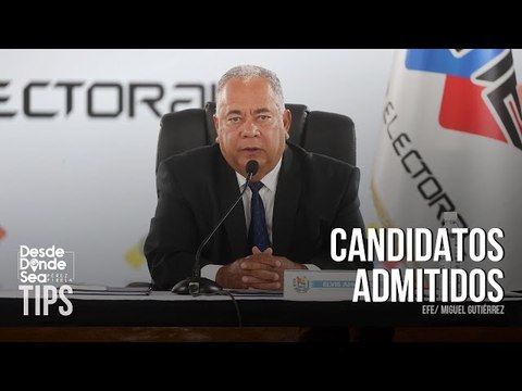 Cronograma electoral: ¿Quiénes son los candidatos admitidos para las presidenciales?