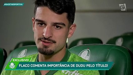 Flaco López valoriza Dudu e diz que camisa 7 é parte fundamental do Palmeiras