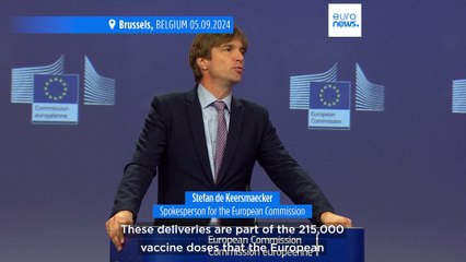 EU-donated mpox vaccines arrive in DRC after WHO declared health emergency