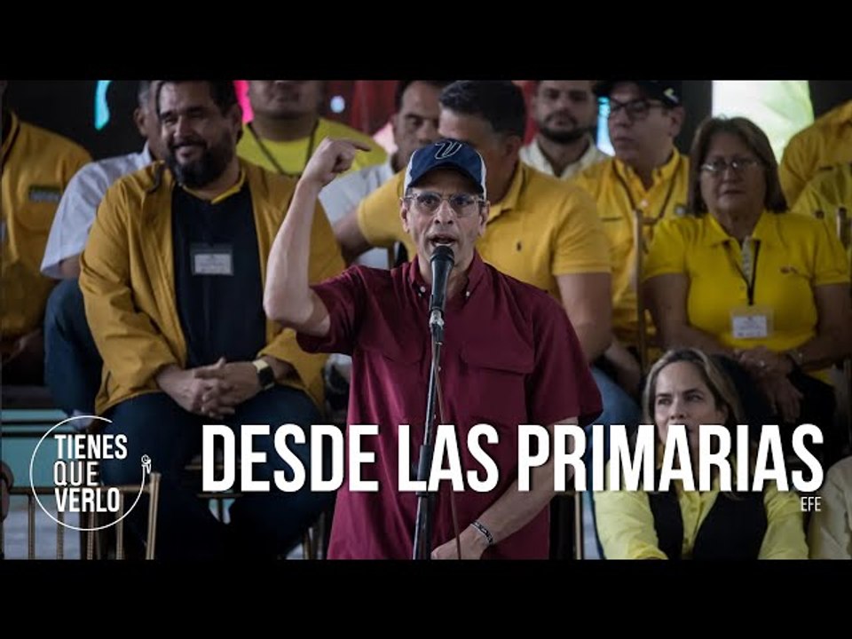 Capriles está apoyando a Manuel Rosales y no quiere a María Corina para nada