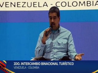 Presidente Nicolás Maduro: El turismo colombo-venezolano en dos años ha crecido un 46%