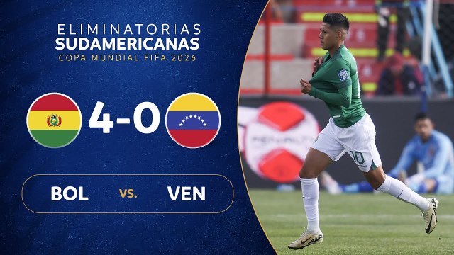 Bolivia vs Venezuela (4-0) | Eliminatorias 2026 | Fecha 7