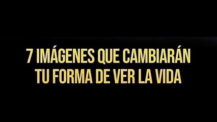 7 IMAGENES QUE TE CAMBIARAN COMO VEZ LA VIDA.