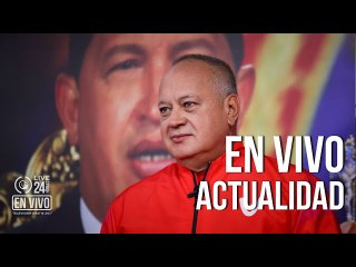 Rueda de prensa del PSUV dirigida por Diosdado Cabello este lunes 22 de abril
