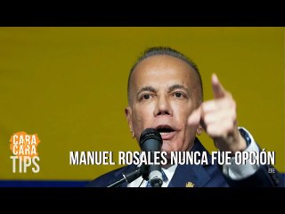 ¿Por qué Manuel Rosales nunca fue opción y por qué el "Conde" cayó estrepitosamente en encuestas?
