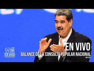 Maduro presenta balance de la Consulta Popular Nacional 2024