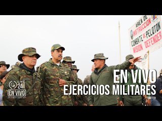 Maduro encabeza ejercicios militares "El Esequibo es Nuestro"
