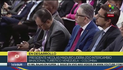 Pdte. Maduro ratifica propuesta para fortalecer intercambio comercial en la frontera con Colombia