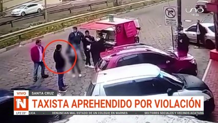 Taxista aprehendido por violación cámara captaron su modus operandi