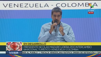 Pdte. Nicolás Maduro: El comercio binacional colombo - venezolano sigue en recuperación