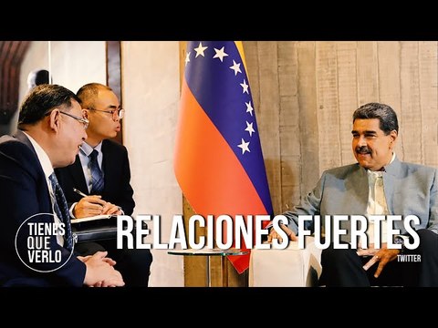 LO ÚLTIMO: Maduro recibió en Miraflores a delegación de alto nivel de China