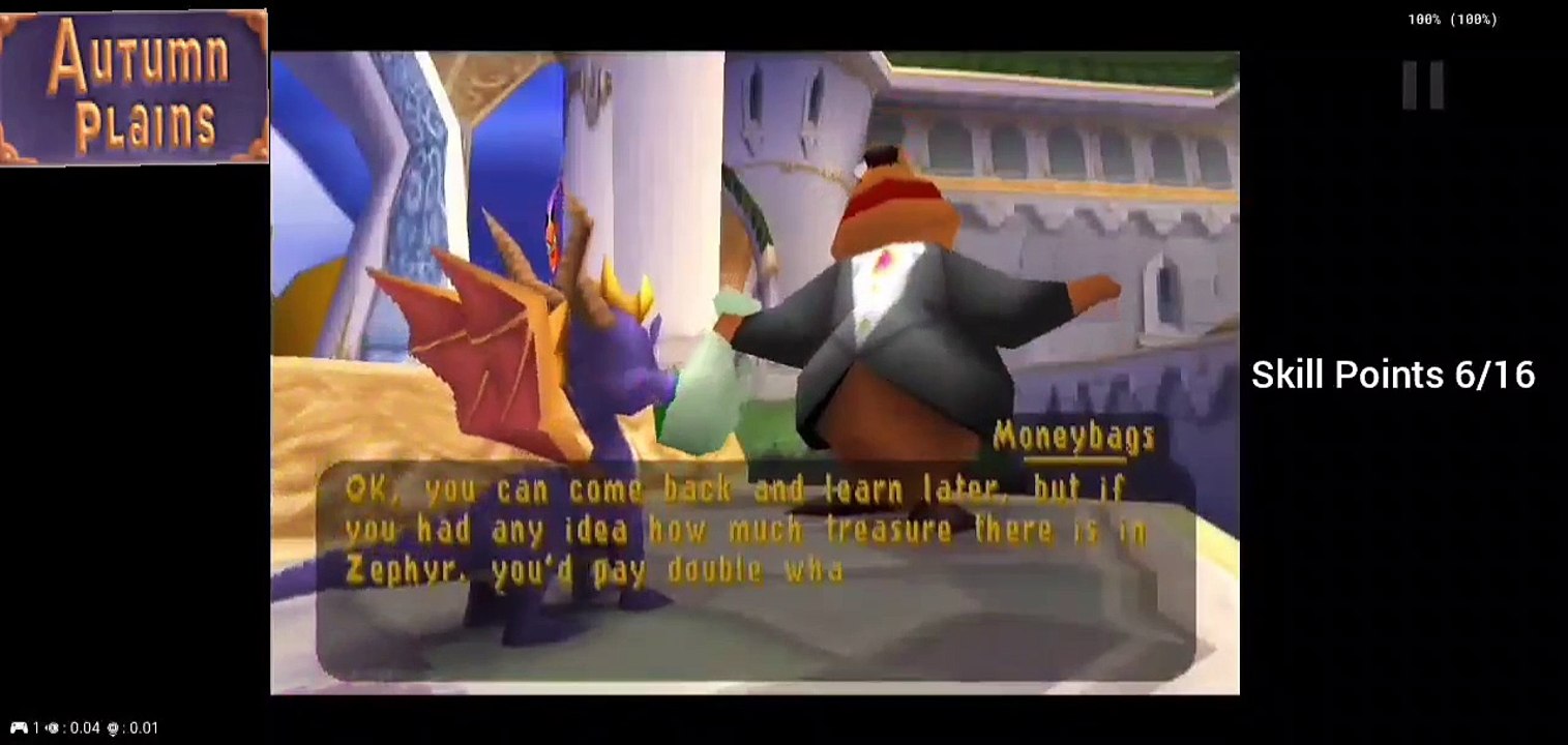 Spyro 2 Ripto's Rage/Gateway to Glimmer Walkthrough Part 8 100%