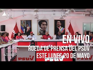 Download Video: Rueda de prensa del PSUV encabezada por Diosdado Cabello este lunes 20 de mayo