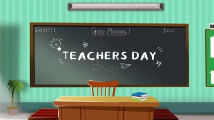 Students On Teacher's Day | Teacher's Day Celebration | English Cartoon | Moral Story | PunToon Kids