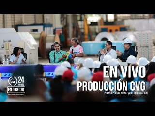 EN VIVO: Presidente Nicolás Maduro visita la CVG