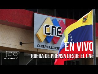 Rueda de prensa del presidente del CNE, este miércoles 29 de mayo