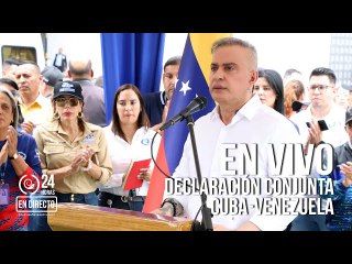 Rueda de prensa conjunta entre fiscales de Venezuela y Cuba