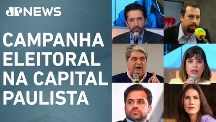 Confira agenda dos candidatos à Prefeitura de São Paulo nesta quinta (05)