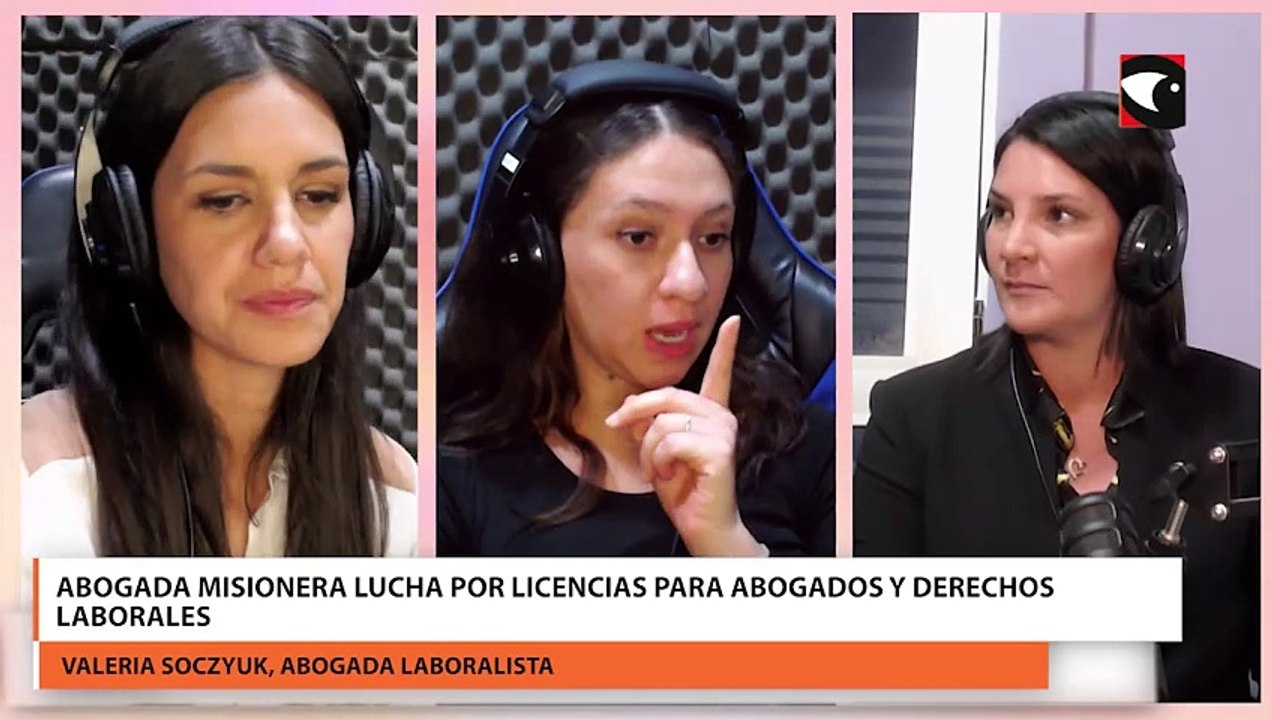 Abogada misionera lucha por licencias para abogados y derechos laborales