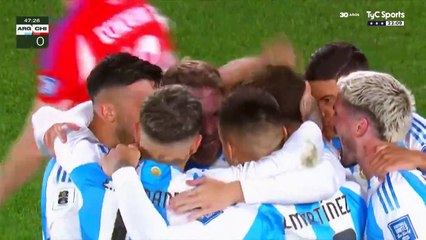 Argentina 2 - 0 Chile | Gol de Julián Álvarez