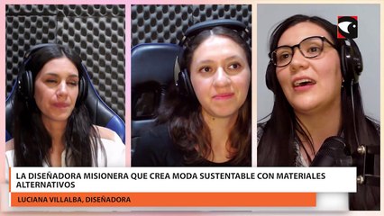 La diseñadora misionera que crea moda sustentable con materiales alternativos