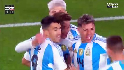 Gol Selección Argentina vs Chile - Julián Álvarez