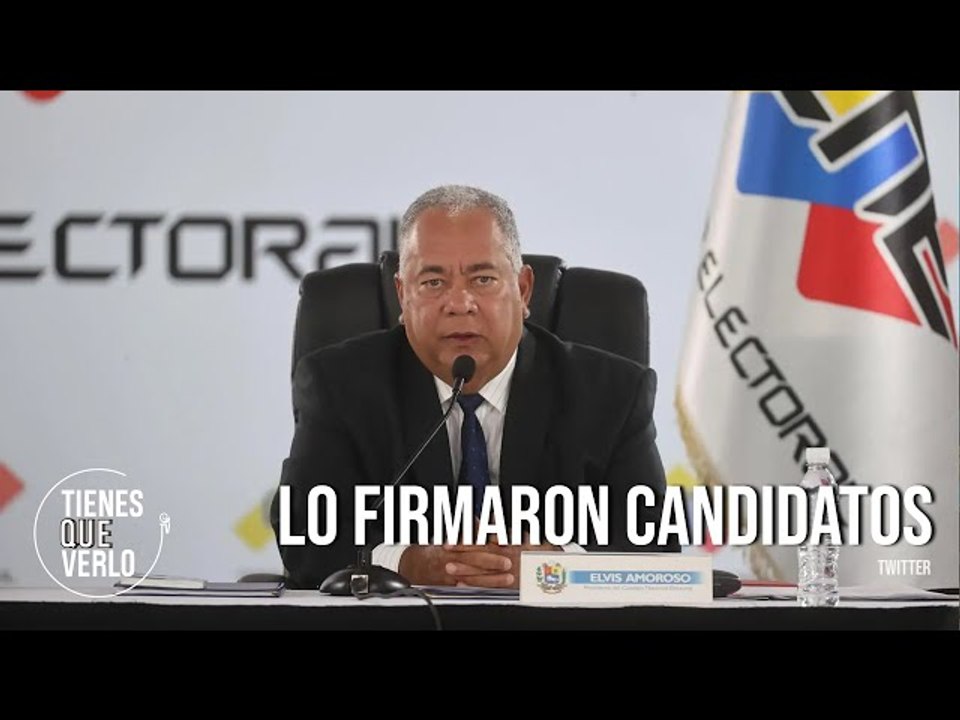 Uno a uno: Estos son los puntos del acuerdo de reconocimiento de resultados del 28J