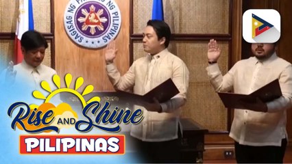 Mga bagong talagang opisyal ng National Youth Commission, opisyal nang nanumpa kay PBBM