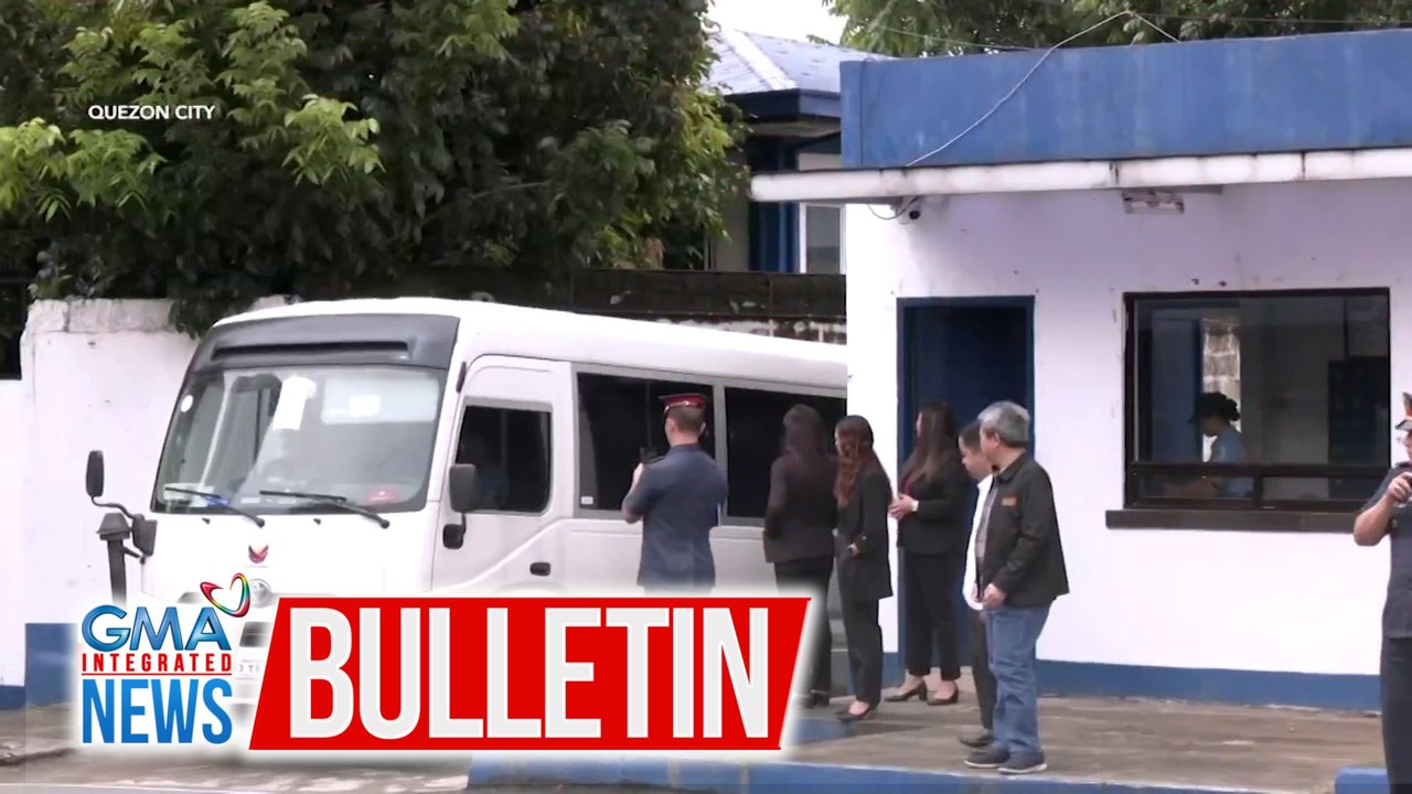 Alice Guo, nakaalis na sa PNP Custodial Center para pumunta sa korte sa Tarlac | GMA Integrated News Bulletin
