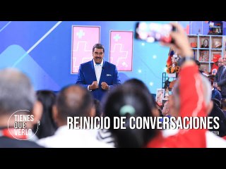 ÚLTIMA HORA | Maduro anuncia reinicio de conversaciones con EEUU el próximo miércoles