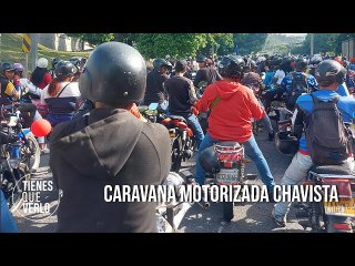 ¿Qué pasó cuando se cruzaron la caravana motorizada chavista y la de Edmundo con María Corina?