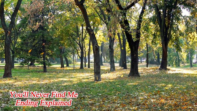 You'll Never Find Me Ending Explained