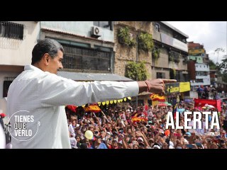 “Hay un viejo decrépito recorriendo Venezuela": Alerta el presidente @NicolasMaduro en Petare