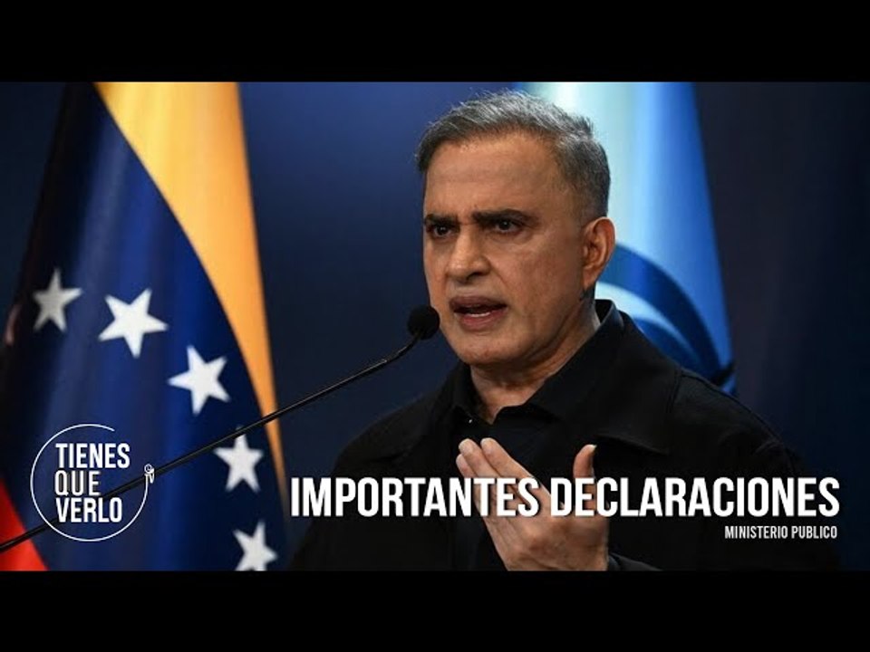 EN VIVO: Fiscal Tarek William Saab en rueda de...