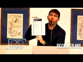 Recibí $9 mil de parte de la usurpación, los rechacé y los debitaron: Carlos Prosperi mostró pruebas